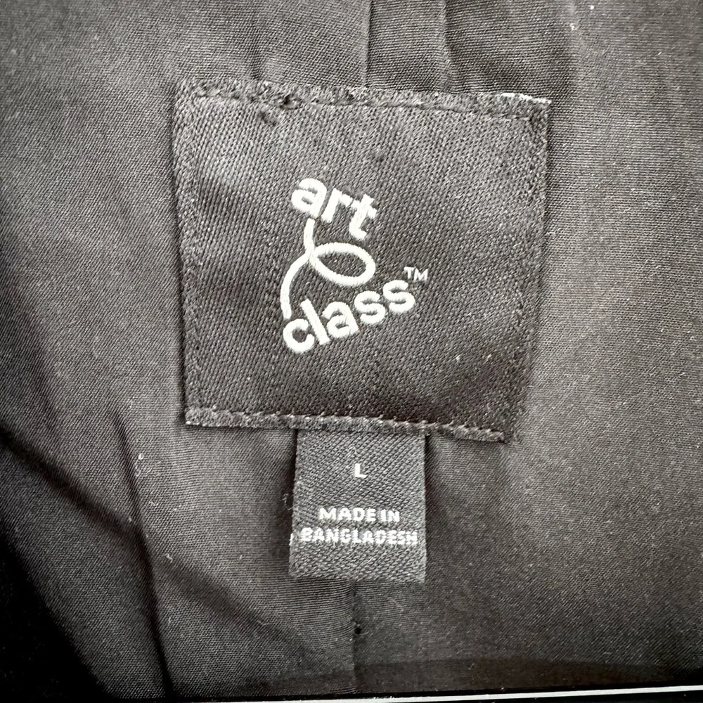 Art Class Black Leather Jacket Kids - Picture 3 of 5